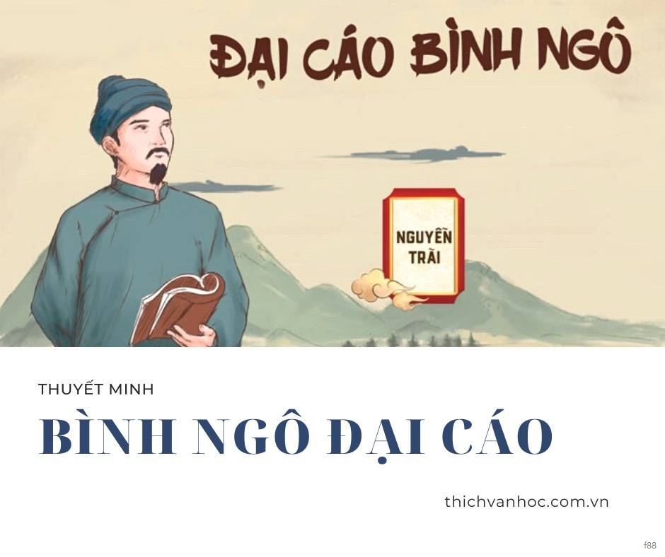 Thuyết minh bình ngô đại cáo